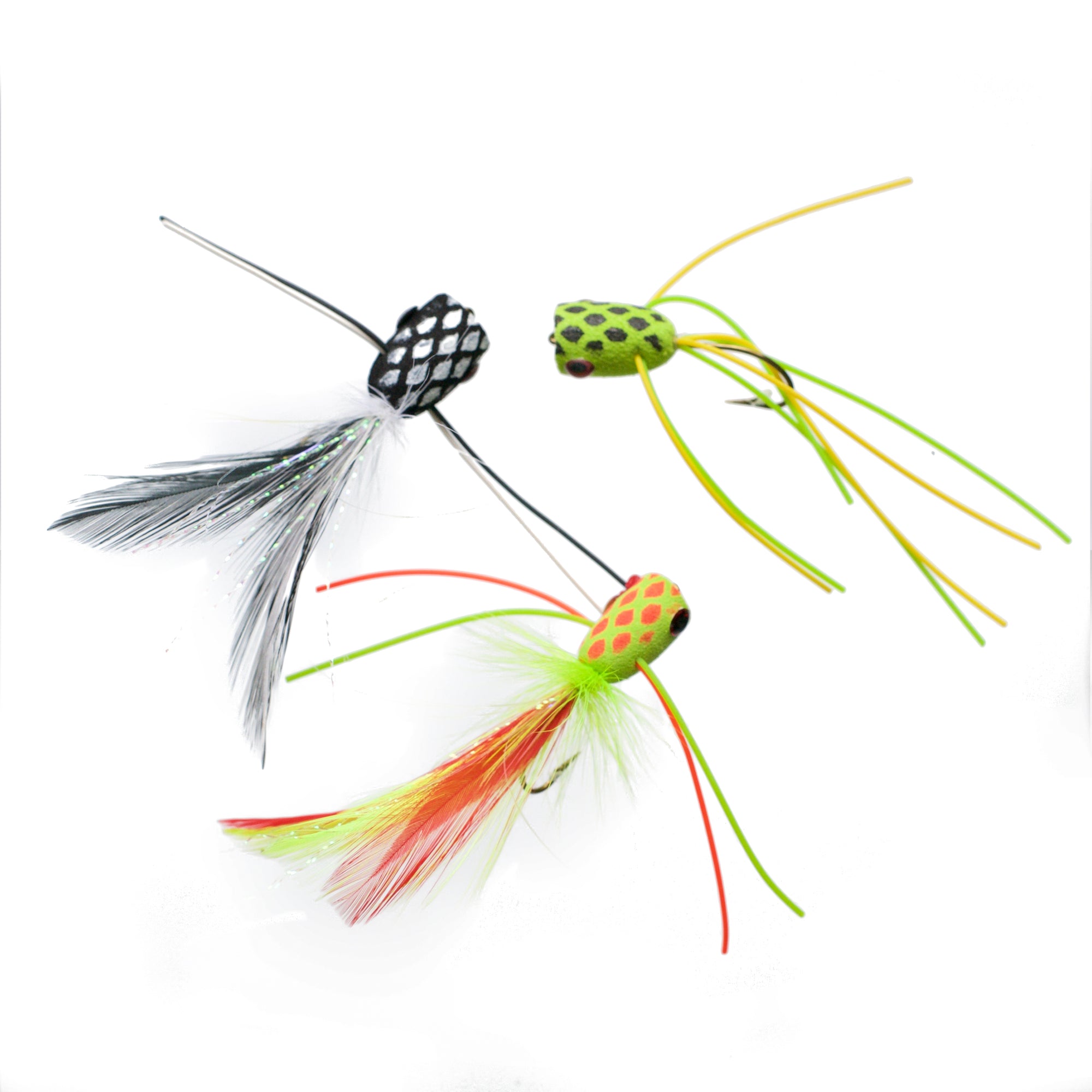 Three Bass Poppers.