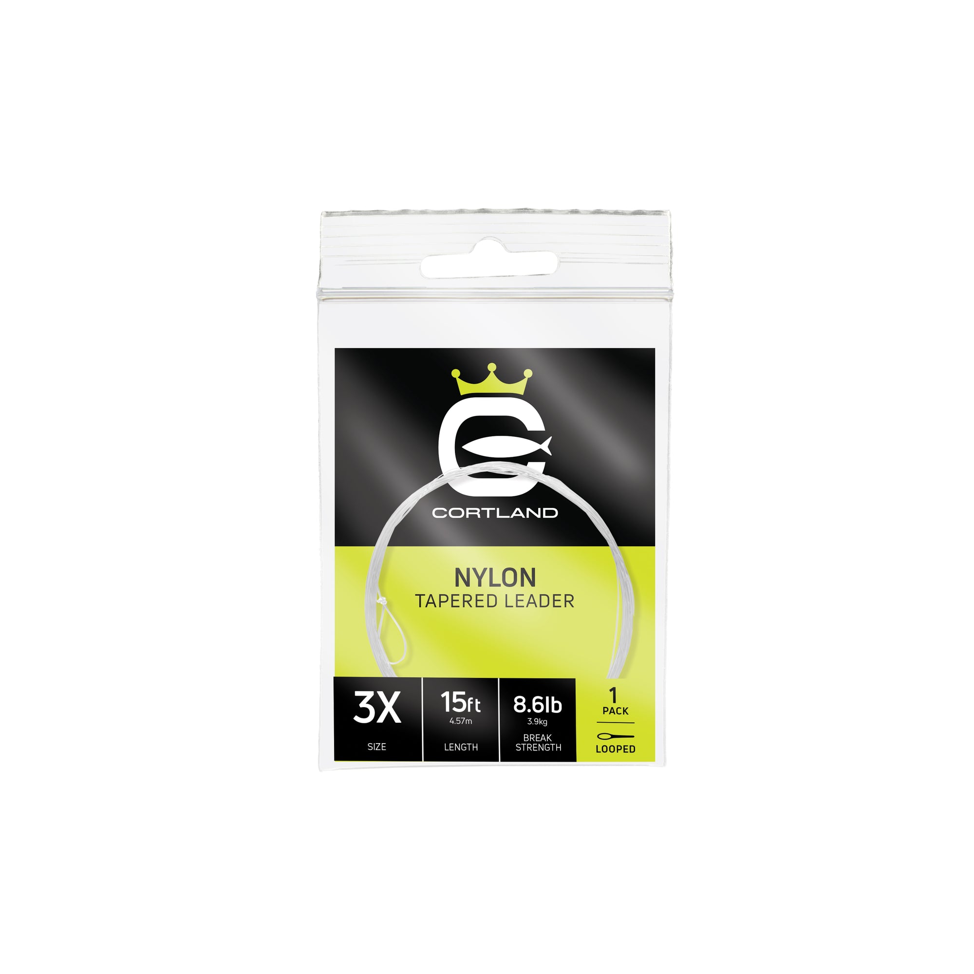 Nylon Tapered Leader - 1 Pack