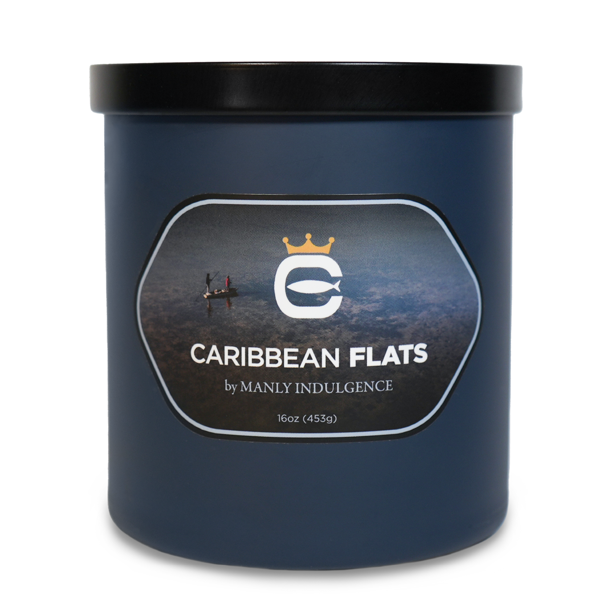Caribbean Flats, 16oz, Two Wick - Cortland Line® x Manly Indulgence®