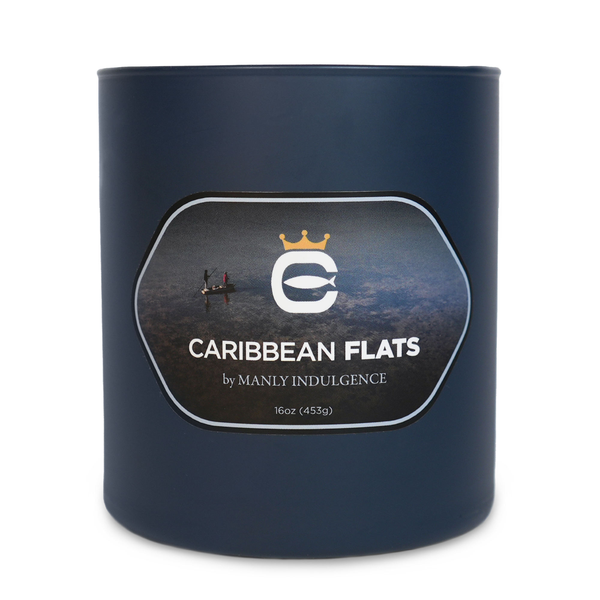 Caribbean Flats, 16oz, Two Wick - Cortland Line® x Manly Indulgence®