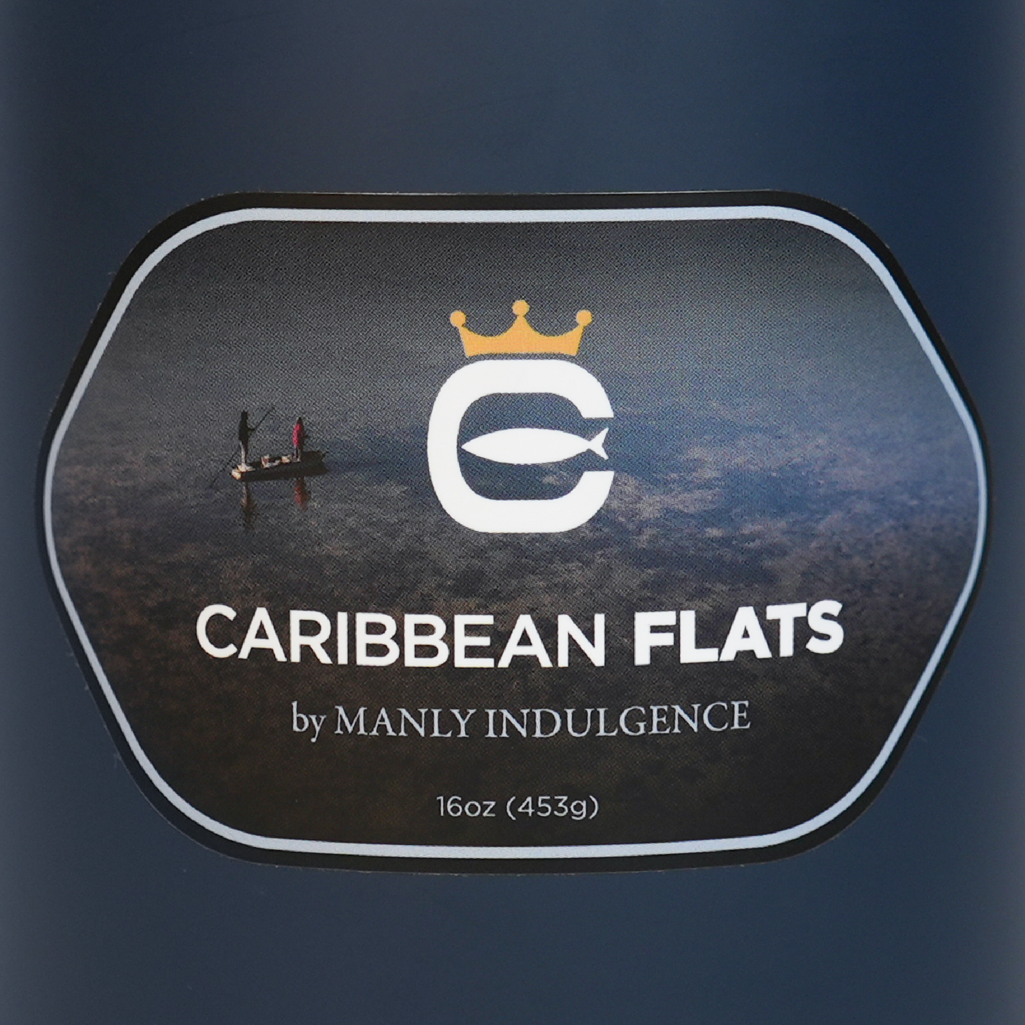 Caribbean Flats, 16oz, Two Wick - Cortland Line® x Manly Indulgence®