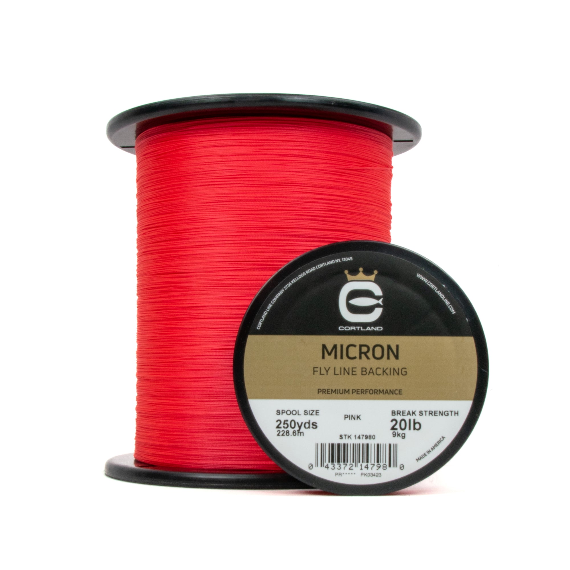 Micron Fly Line Backing - Pink